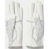 Viva Heart 01392860 Women's Golf Gloves, Two-Handed Print, grey leopard