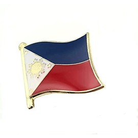 Philippine Philippines Southeast Asia Metal Enamel Country Flag Pin Badge Metal, Metal