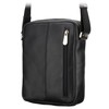 VISCONTI Toscana Collection Colt Leather Messenger Bag TC66 Black