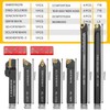 Indexable Lathe Turning Tool 21Pcs Kit 5/8'' 16mm Shank 7