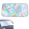 Windshield Sun Shade with Storage Pouch Keep Interior Cool, Foldable