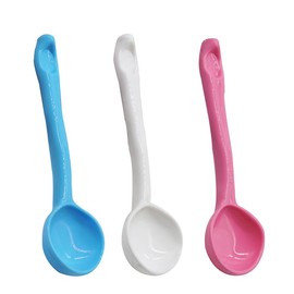 3Pcs Skin Spatula Large Mask Scoop 20ML Lotion Scooper Plastic Mask Spoon Protein Milk Powder Spoon Face Beauty Tools