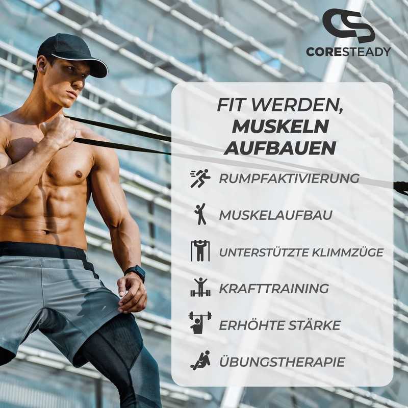 Coresteady Fitness Bands – Pull-up Support Band – Training Band