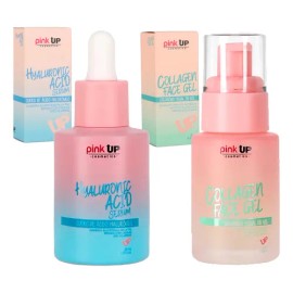 Kit Suero Retinol Vitamina C Y Ácido Hialurónico Pink Up