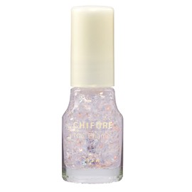 Chifure Nail Enamel, 014 Translucent Glitter