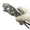Locking Pliers with Wire Cutter, Cr-Mo Alloy Steel, 3-Side Locking