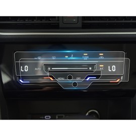 YEE PIN 2 x Screen Protectors Compatible with T RO-C Tigua n Polo Passat Arteon Nano Film Air Conditioning Film Scratch-Resistant Transparent