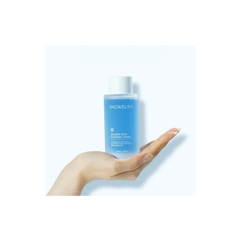 Snowbling Azulene Blue Soothing Toner Todo Tipo De Piel Día/noche