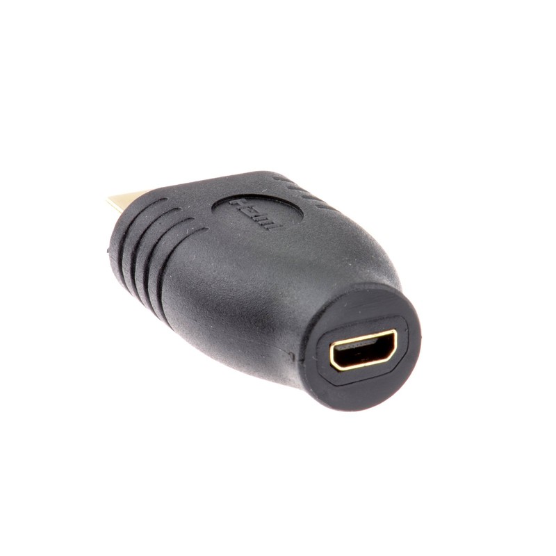 kenable HDMI Micro D Female Socket to Standard HDMI Plug