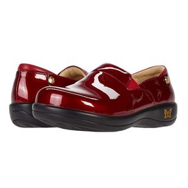 Alegria Womens Keli Professional Clog Cherry Bomb Patent 7 M US