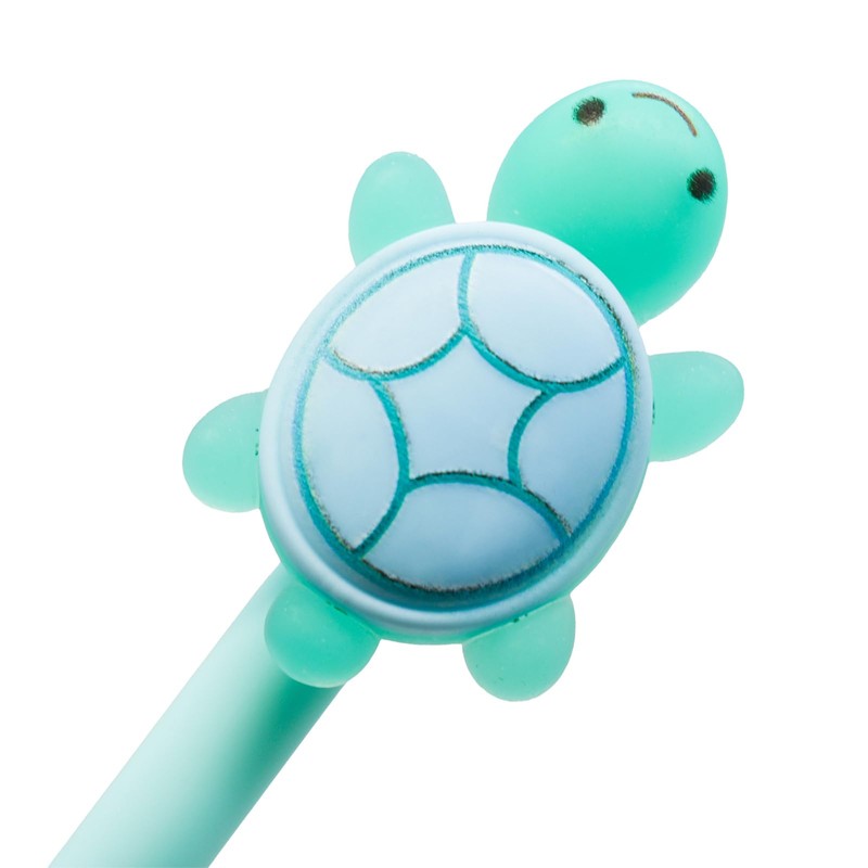 Maydahui 6 PCS Retractable Turtle Ballpoint Pen Black Ink Novelty