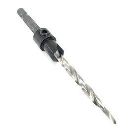 FTG USA Adjustable Wood Countersink Drill Bit #10 (3/16") with Tapered Drill Bit