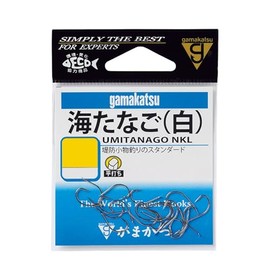 Gamakatsu Sea Tanago Hook White No. 7 Fishing Hooks