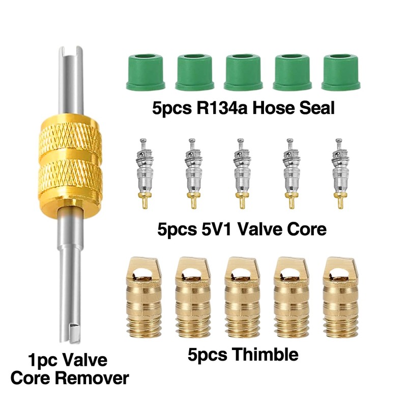 FHTDW R410A Adapter for Mini Split System, 5/16 Female 1/4