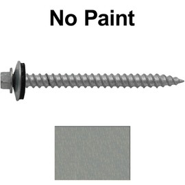 Metal Roofing Screws: (750) 12 x 2-1/2" Galvanized Hex Head Sheet Metal Roof Screw. Sharp Point Metal to Wood siding Screws. EPDM Washer.