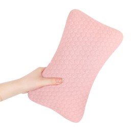 Blublu Park Mini Pillow for Sleeping, 11 x 7 inch Small Nap Pillow for Toddlers, Mini Pillow for Neck, Wrist, Lumbar and Knee, Pet Pillow (Pink - 1 Piece)
