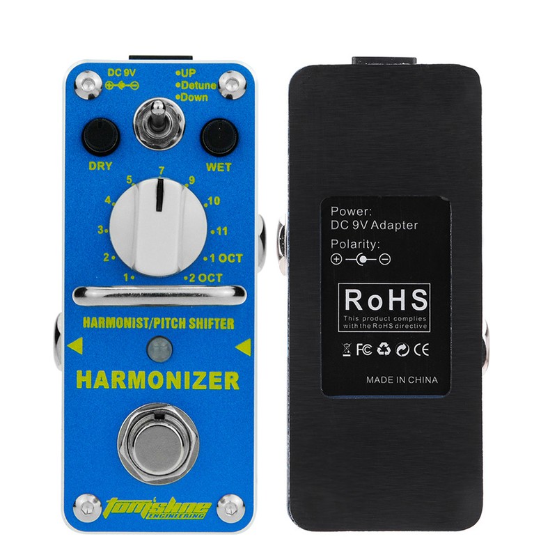 AROMA AHAR-3 Harmonizer Harmonist/Pitch Shifter Electric Guitar Effect Pedal Mini