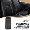 Muslogy Center Console Armrest Cover Compatible with Toyota RAV4 2013-2018