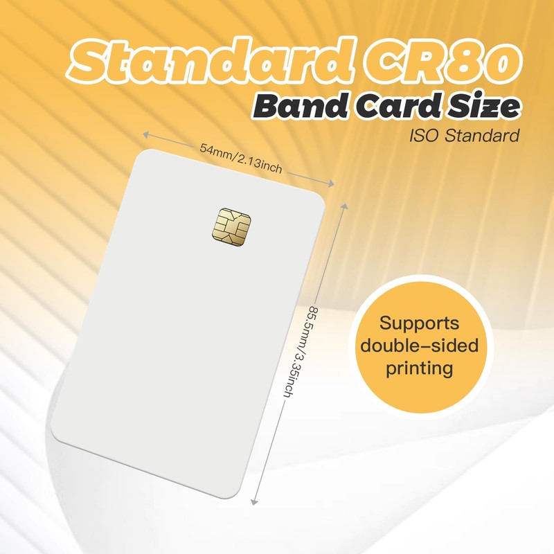 SLE4442 Contact IC Cards (Pack of 100)– ISO PVC Smart