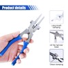 8" MIG Welding Pliers, High Carbon Steel Multi-Functional Welding Pliers,