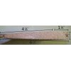 Solid Hardwood Interior Thresholds - Style D - 36 inches