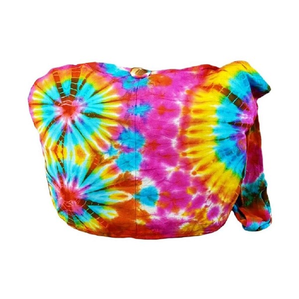 BTP! Tie Dye Sling Crossbody Shoulder Bag Purse Hippie Hobo