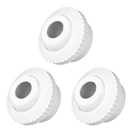 3pcs Swimming Pool Return Jets, 1/2" Opening Pool Directional Flow Eyeball Inlet Jet Hydrostream Directional Flow Inlet Fittings Compatible with 1-1/2" MIP Threaded Pipe for Hayward SP1419C