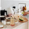 GRIRIW 2Pcs Reusable Condiment Bottles Seasoning Jars for for Home