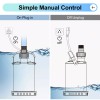 FLUENTPOWER 3/4HP 3300GPH Stainless Steel Submersible Sump Pump Manual Control