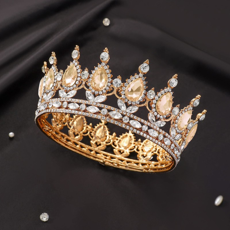 Queen Crowns for Women Rhinestone Wedding Crowns and Tiaras Princess