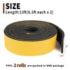Yotache High Density Adhesive Foam Seal Tape 2 Rolls 2"