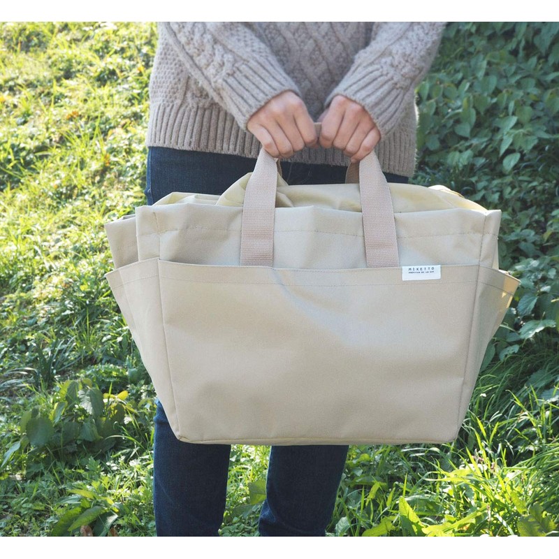 miketto Cold Register Bag "ROUGH" Beige