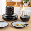 LERATIO Ceramic Dinner Plates Set of 6, 10.5 Inch Handmade