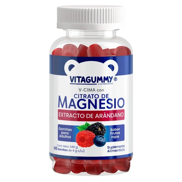 Gomitas de V-CIMA con Citrato de Magnesio con Extracto de