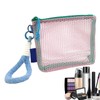 Makeup Storage Bag, Portable Makeup Bag, Lightweight Clear Aesthetic Net
