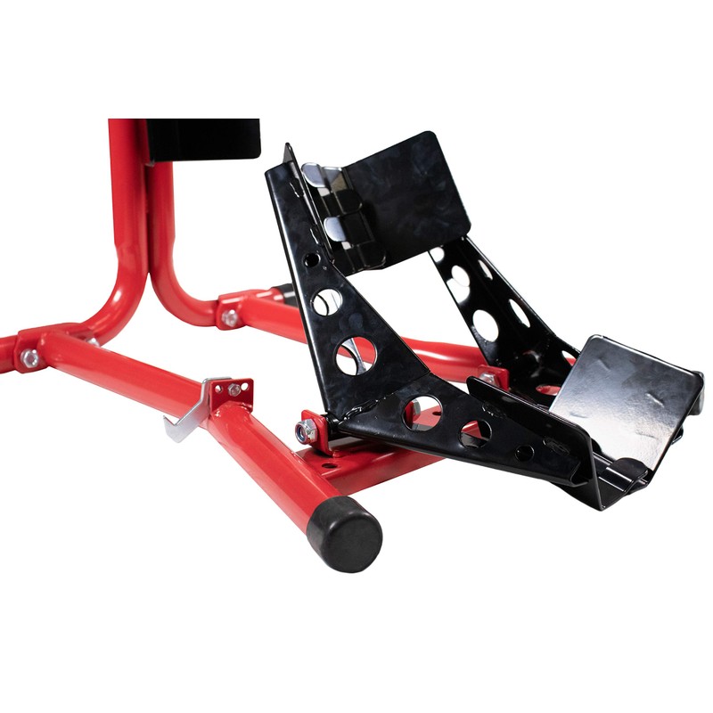 Dragway Tools 1500 lb Fixed Motorcycle Front Wheel Chock fits