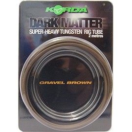 Korda Dark Matter Tungsten Tubing 2Â Metre Hose For Carp Rigs, Rigtube Carp Fishing Carp Rigs, Gravel (Kies)