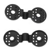 100pcs Shade Cloth Plastic Clips Round Fixing Clips for Greenhouse