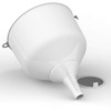 High Rim Funnel φ25 for Balloons + Strainer, Very Tight