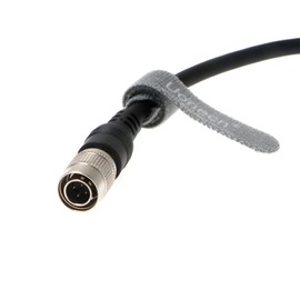 Power Cable Right Angle DC to 4 pin hirose male for Sound Devices 633/644/688 For Zoom F8