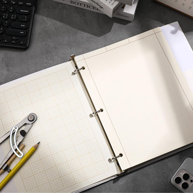 Zhanmai 5 Pads Engineering Computation Pad 5 Squares Per Inch