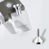 3-Piece Mini Funnel Set ，Silver Aluminum Tiny Funnels for Small