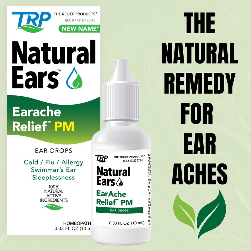 The Relief Products PM Earache Relief - 100% Natural Active