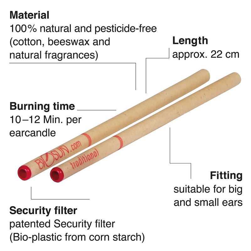 Biosun Biosun Hopi Aroma Earcandles Pair