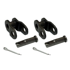 Jeremywell 120 Standard Roller Chain Offset Link (2PCS)