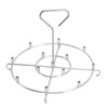 Skewer Stand Stainless Steel Vertical Barbecue Skewers Holder Fryer Accessories