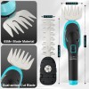 DURATECH 3.6V 3-in-1 Handheld Electric Cordless Hedge Trimmer for Garden,
