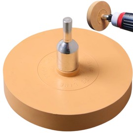 bath & bath Rubber Tracer Tool, Electric Drill, Seal Removal, Sticker Removal, Cleaning, Car Body, 3.5 inches (88 mm), Shank Diameter 0.2 inch (6 mm) (1 piece)