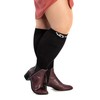 Zeta Wear Compression Stockings Thick Calf Sleeve Short Length Soothing