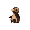 Spring Copenhagen Handmade Wooden Penguin Toy - Snow | Unique